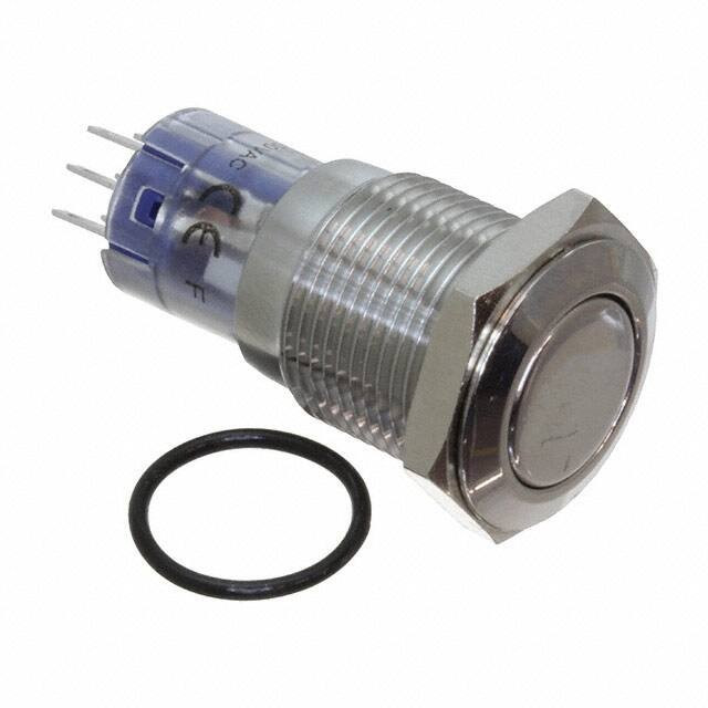 MP0045/1E0NN000S, Pushbutton Switches Vandal Latch Act Flat prof