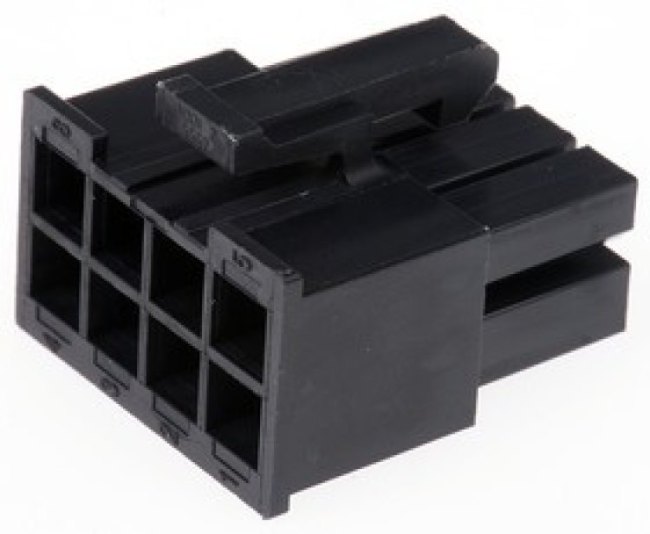 39-03-9082, Mini-Fit Jr Female Connector Housing, 4.2mm Pitch, 8 Way, 2 Row 39-03-9082, Mini-Fit Jr Female Connector Housing, 4.2mm Pitch, 8 Way, 2 Row
