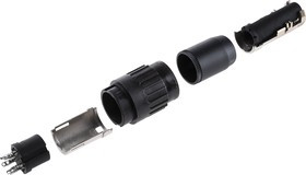 T3378501, Amphenol, C 091 B 5 Pole M16 Din Socket, 5A, 300 V ac, Female, Cable Mount T3378501, Amphenol, C 091 B 5 Pole M16 Din Socket, 5A, 300 V ac, Female, Cable Mount