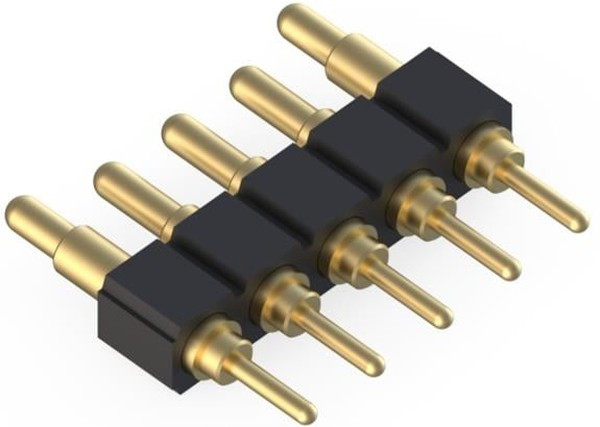 825-22-005-10-020101, SPRING LOADED CONNECTOR, HEADER, 5POS