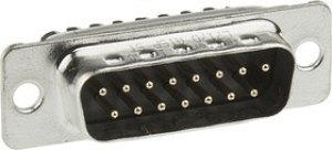L717DA15PST, D-Sub Standard Connectors 15P Size A Machined Male Contact D-ST L717DA15PST, D-Sub Standard Connectors 15P Size A Machined Male Contact D-ST