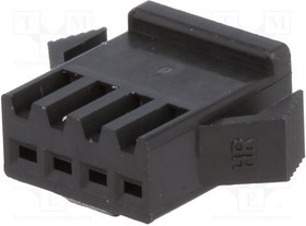 NPPW-04, Провод-провод, вилка, "мама", NPP, 2,5мм, PIN: 4, без контактов