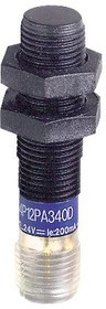 XS4P08PA340D, Индуктивный бесконтактный датчик, цилиндрический, OsiSense XS, M8, 2.5мм, PNP-NO, 12 - 24В DC