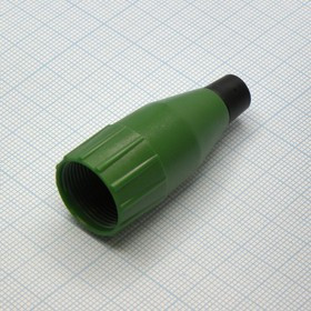 XLR колпачок зеленый d=3-6.5мм, (Amphenol), AC-NUT-GRN, зеленый колпачок для разъемов XLR
