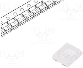 OF-SMD2835G2, LED; SMD; 2835; green; 3800?4300mcd; 2.8x3.5x0.75mm; 120°; 2.8?3.6V