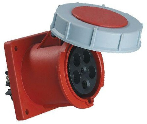 Розетка стационарная внутренняя 3452 3Р+РЕ+N 125А 380В IP67 PROxima ps-3452-125-380