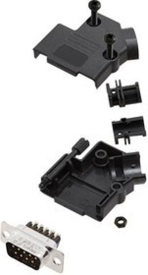L17D45PK-P-25+L77DB25SST, Разъем D Sub, With Backshell, DB25, Standard, Гнездо, D45PK-P, 25 контакт(-ов), DB, Винт