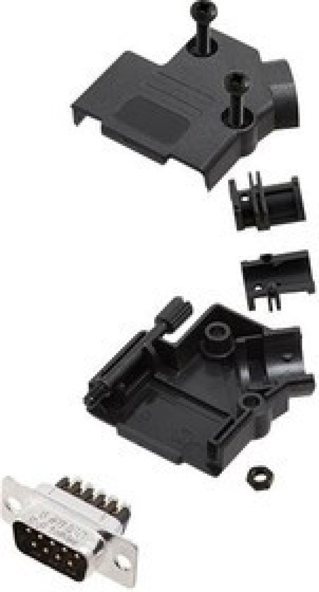 L17D45PK-P-25+L77DB25SST, Разъем D Sub, With Backshell, DB25, Standard, Гнездо, D45PK-P, 25 контакт(-ов), DB, Винт