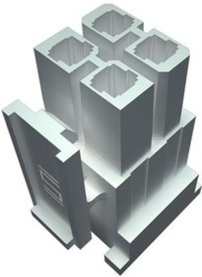 IPBD-02-D-K-M, Heavy Duty Power Connectors .165" Power Mate Discrete Wire Socket Housing IPBD-02-D-K-M, Heavy Duty Power Connectors .165" Power Mate Discrete Wire Socket Housing