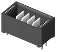 UMPT-02-06.5-G-V-S-W-TR, Power to the Board 2.00 mm mPOWER Ultra Micro Power Terminal, Vertical UMPT-02-06.5-G-V-S-W-TR, Power to the Board 2.00 mm mPOWER Ultra Micro Power Terminal, Vertical