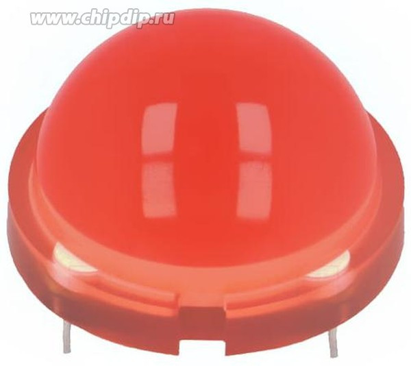 DLA/6SRD, Светодиодная сборка красная ОА 120° d=20мм 400мКд 640нМ (OBSOLETE)