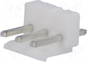 NS39-W3P, Гнездо, провод-плата, "папа", PIN 3, 3,96мм, THT, NS39, 250В, 7А