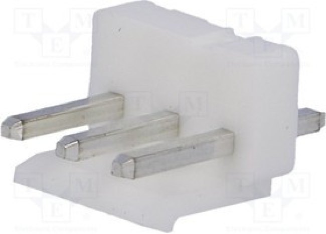 NS39-W3P, Гнездо, провод-плата, "папа", PIN 3, 3,96мм, THT, NS39, 250В, 7А