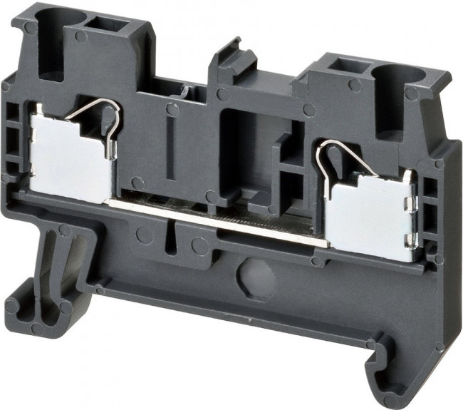 Клемма серии XW5 Push-in Plus , 2.5 мм2, один полюс, одноряд.,1:1, черн., напр.800В, XW5T-P2.5-1.1-1