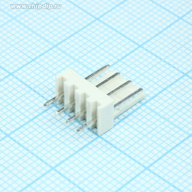 WF-4 (DS1070-4 M), Вилка на плату 2.54мм открытая 4pin