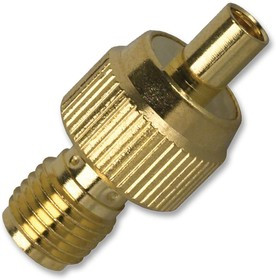 242143, РЧ/Коаксиальный адаптер, SMA, Гнездо, MMCX, Гнездо, Прямой Переходник, 50 Ом 242143, РЧ/Коаксиальный адаптер, SMA, Гнездо, MMCX, Гнездо, Прямой Переходник, 50 Ом