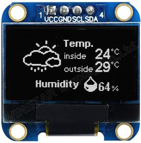 WEA012864DWPP3N00003, OLED дисплей