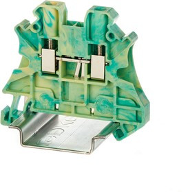 TUR-4-PE, Клемма заземления , винтовой зажим, 2 точки подключения, 4 кв.мм