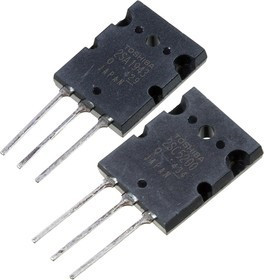 2SC5200-O(Q) + 2SA1943-O(Q) [комплект без подбора hFE], Транзисторы NPN/PNP 230В 15А [2-21F1A]