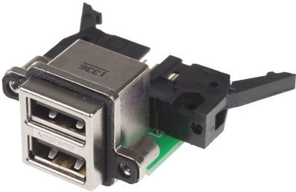 MUSBC21130, Right Angle, Through Hole, Socket Type A USB Connector MUSBC21130, Right Angle, Through Hole, Socket Type A USB Connector