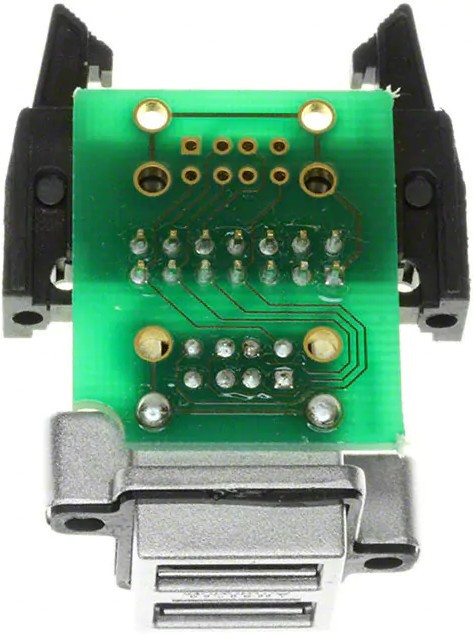 MUSBC21130, Right Angle, Through Hole, Socket Type A USB Connector MUSBC21130, Right Angle, Through Hole, Socket Type A USB Connector