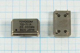 Кварцевый генератор 20000, FULL, 5В, TCO-711A, TTL