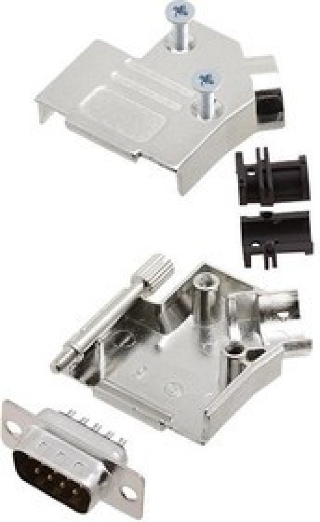 L17D45ZK09+L717SDE09P, Разъем D Sub, With Backshell, DB9, Standard, Штекер, D45ZK, 9 контакт(-ов), DE, Пайка L17D45ZK09+L717SDE09P, Разъем D Sub, With Backshell, DB9, Standard, Штекер, D45ZK, 9 контакт(-ов), DE, Пайка