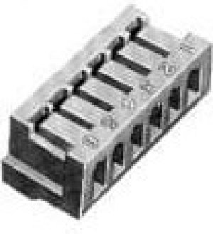 172142-3, 2.5mm 1x3P 3 1 NO P=2.5mm Rectangular Connectors Housings