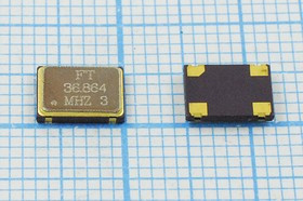 Кварцевый генератор 36864, SMD07050C4, 3,3В, FXO-SM7, T/CM