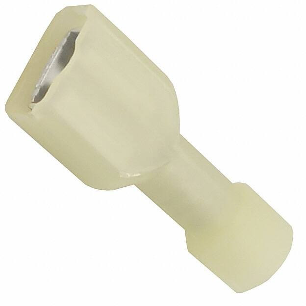 0190030064, Quick Disconnect Terminal 24-26AWG Brass Yellow F 19.81mm Electro Tin InsulKrimp™ Bag