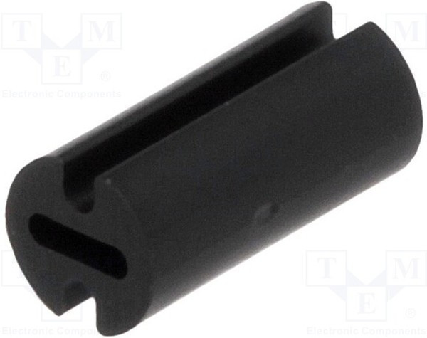 FIX-LEDH-9.5, Распорная втулка, LED, dвнешн: 4,5мм, dLED: 3мм, Дл: 9,5мм, черный