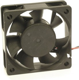 RQD 6020HS 12VDC, (60*60*20 12V), Вентилятор 12В 60x60х20мм, 5000 об/мин., 42.5м3/час, 27дБ, подшипник скольжения, тип вывода - провод