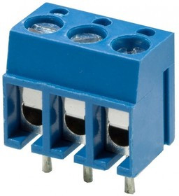 305-031-12, (XY305-5.0-03P), Клеммник винтовой на плату