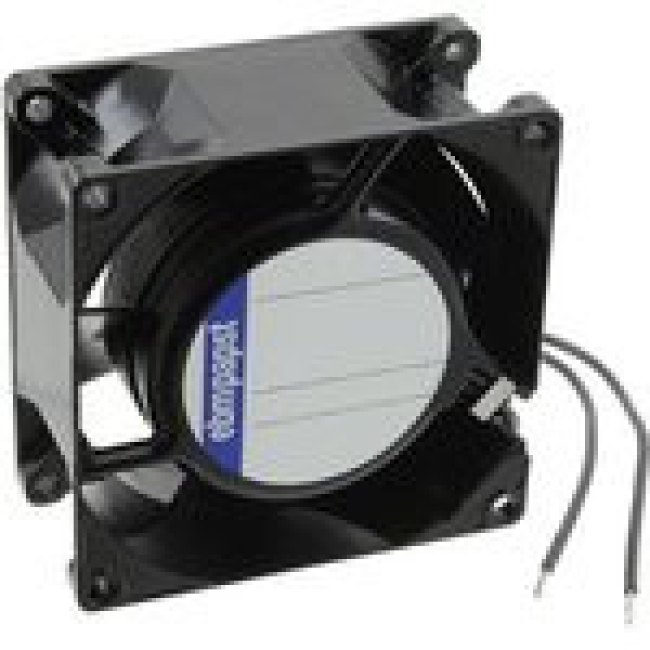 8550VW, AC Axial Fan, серия 8000V, IP20, 230V, Square, 80 мм, 38 мм, Скольжения, 35.9 фут³/мин 8550VW, AC Axial Fan, серия 8000V, IP20, 230V, Square, 80 мм, 38 мм, Скольжения, 35.9 фут³/мин