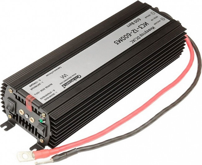 Инвертор ИС3-12-600М3 преобразователь напряжения DC/AC 12/220В 600Вт УТ000007313 Инвертор ИС3-12-600М3 преобразователь напряжения DC/AC 12/220В 600Вт УТ000007313