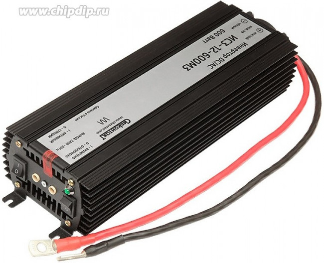 Инвертор ИС3-12-600М3 преобразователь напряжения DC/AC 12/220В 600Вт УТ000007313 Инвертор ИС3-12-600М3 преобразователь напряжения DC/AC 12/220В 600Вт УТ000007313