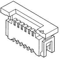 52610-1372, FFC &amp; FPC Connectors 1.0 FPC ZIF SMT Hsg Assy 13Ckt EmbsTpPkg