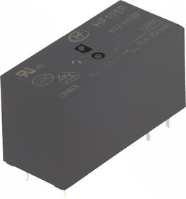 HF115F/012-1H3BF, Реле: электромагнитное, SPST-NO, Uобмотки: 12ВDC, 16A/250ВAC, 16А