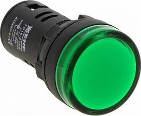 Светодиодная матрица AD16-22HS, зеленая 24В DC PROxima ledm-ad16-g-24