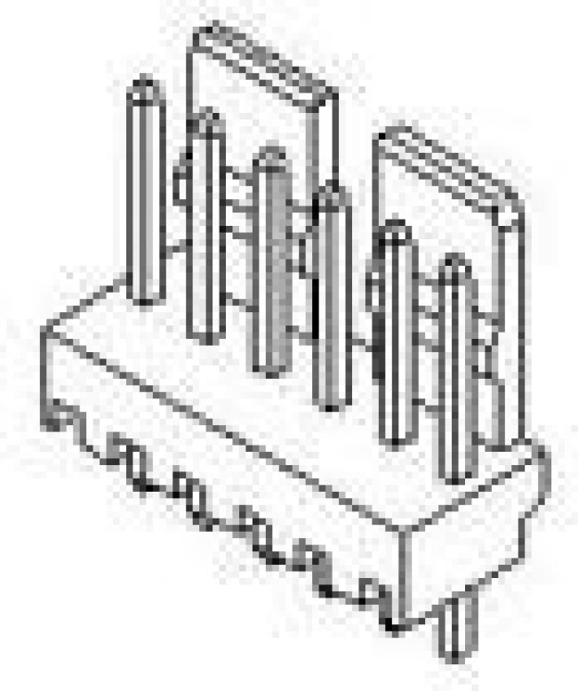 0022041051, Conn Wire to Board HDR 5 POS 2.5mm Solder ST Top Entry Thru-Hole Mini-Latch/KK® Bag 0022041051, Conn Wire to Board HDR 5 POS 2.5mm Solder ST Top Entry Thru-Hole Mini-Latch/KK® Bag