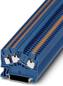 3211906, DIN Rail Terminal Blocks PTS 2,5-TWIN BU 3211906, DIN Rail Terminal Blocks PTS 2,5-TWIN BU