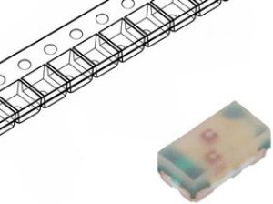 HSMF-C167, LED; SMD; 0603; orange/green; 1.6x0.8x0.5mm; 120°; 20mA; 52/52mW HSMF-C167, LED; SMD; 0603; orange/green; 1.6x0.8x0.5mm; 120°; 20mA; 52/52mW