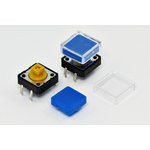 Тактовая кнопка, 12x12x10, алгоритм работы NO, контакты 4PF