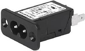 5008.0012, AC Power Entry Modules 2.5A 250VAC INLET FILTER