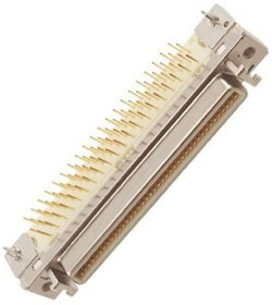 N10280-52E2PC, D-Sub Micro-D Connectors 80P R/A SHLD RECEPT BOARDMNT 4-40 THREAD
