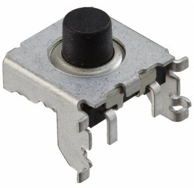 1571300-2, Switch Tactile OFF (ON) SPST Round Button Gull Wing 0.05A 24VDC 1.27N SMD Loose