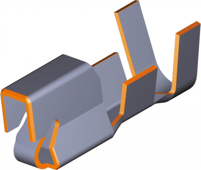 1744144-1, Headers &amp; Wire Housings CONTACT 18-22 AWG