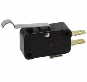 V-10G4-1C25-K, Basic / Snap Action Switches 10A MiniSwtch SPDT QC Roll Lever 200gms