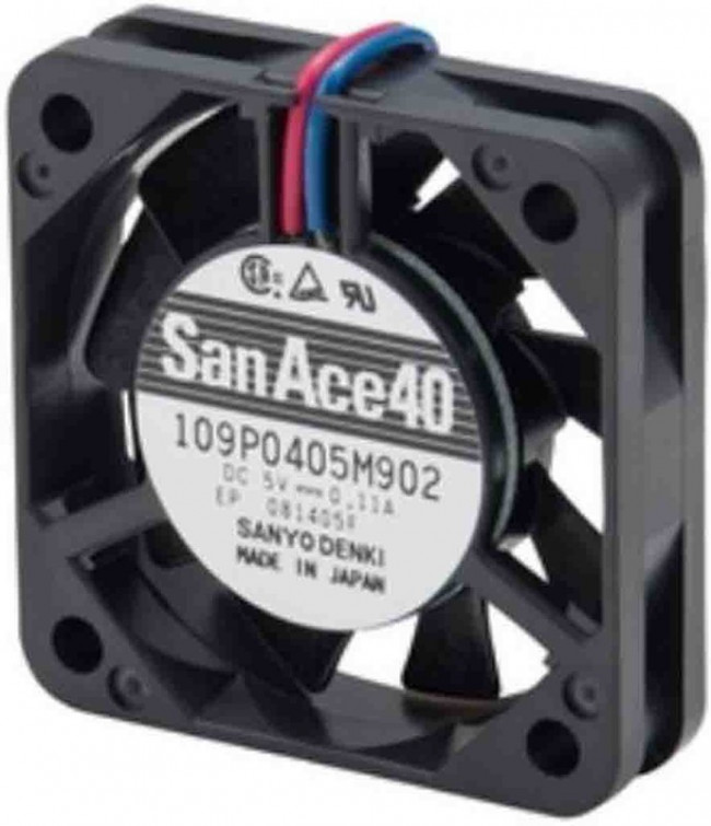 109P0412G302, Вентилятор осевой, 40х40х28мм,12В, DC, 0.31А, 3.72Вт, качения, 11500об/мин, 2 провода 109P0412G302, Вентилятор осевой, 40х40х28мм,12В, DC, 0.31А, 3.72Вт, качения, 11500об/мин, 2 провода