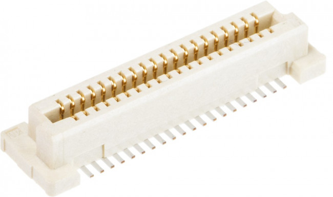 5177983-1, Составной разъем платы, вертикальный, Серия FH, 40 контакт(-ов), Гнездо, 0.8 мм